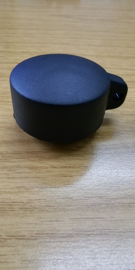 Original Höpfo Pfostenkappe für Rundrohrpfosten D 42 mm, schwarz